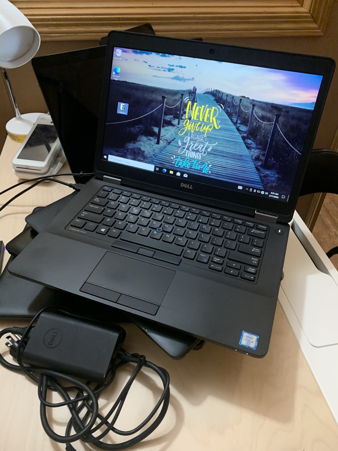 Dell Latitude Laptop with Charger