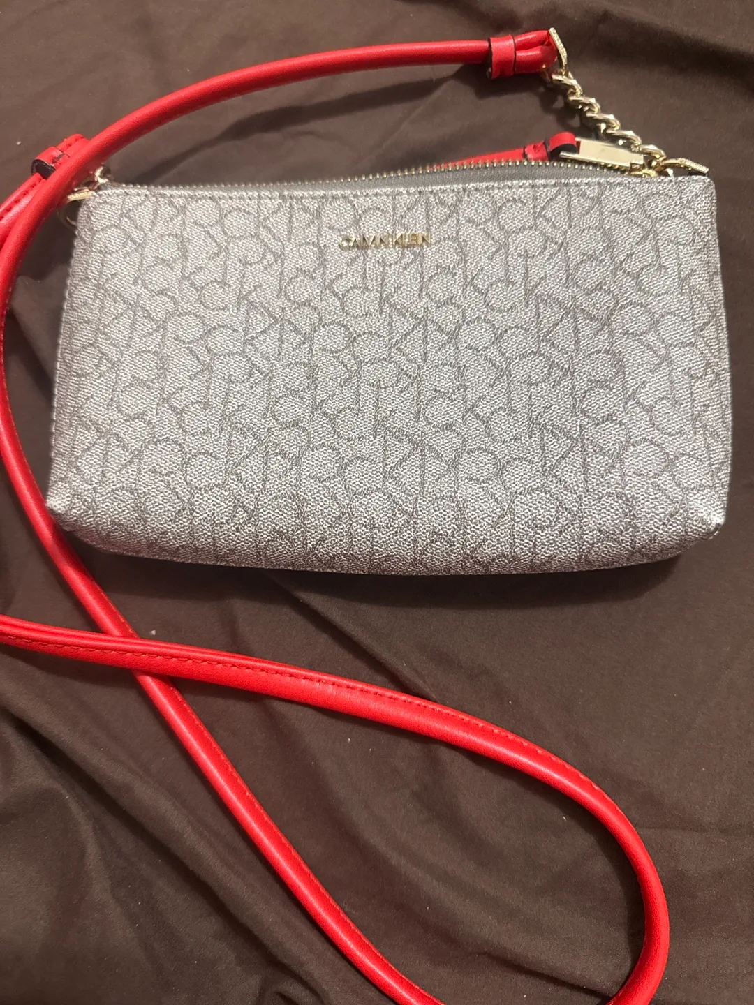 Calvin Klein Grey Crossbody Bag image indicator(2)