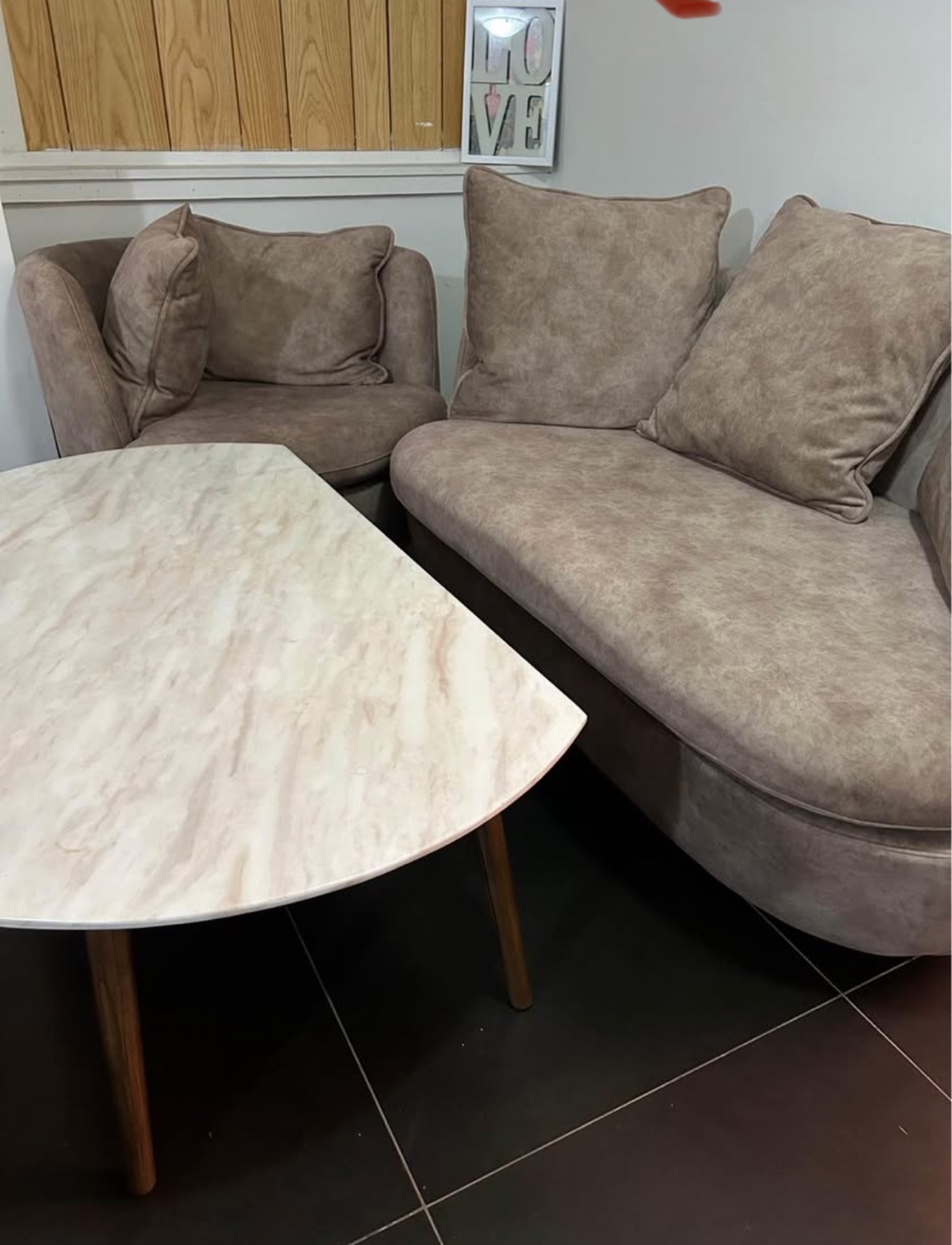 Sofa without marble table - photo 2