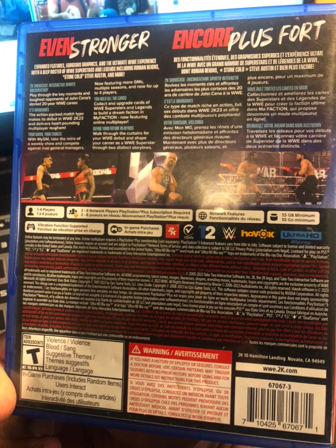 WWE 2K23 PS5 Video Game image indicator(2)