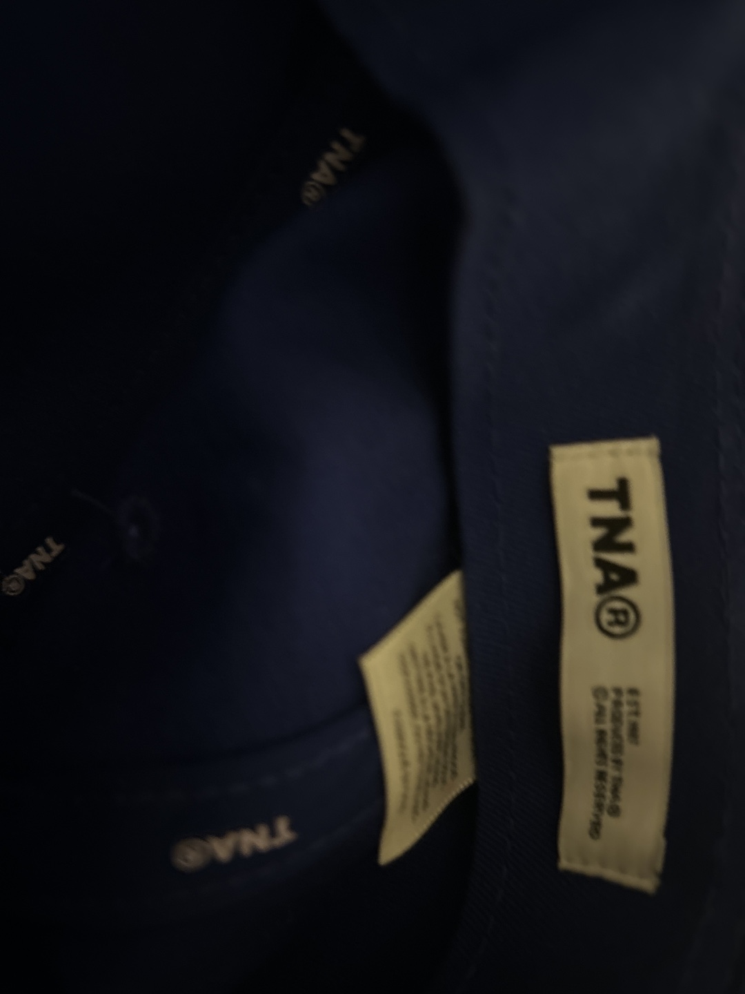 Aritzia (TNA) Blue and White Cap - photo 5