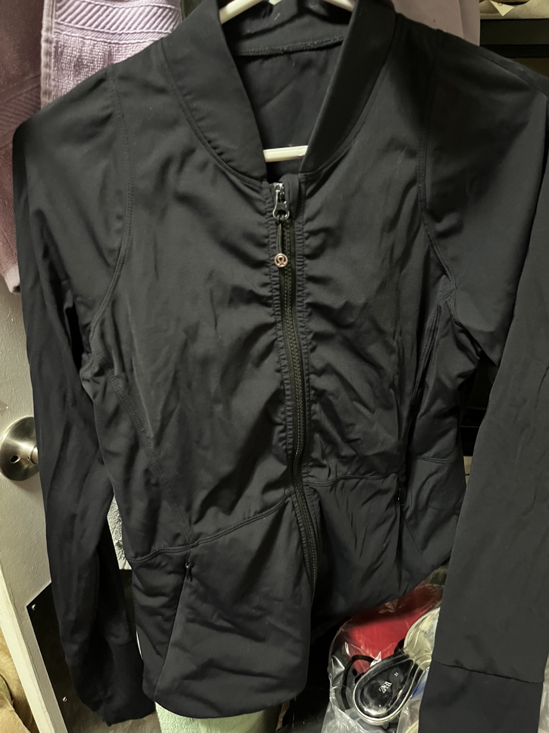 Lululemon Black Zip-Up Jacket - photo 2