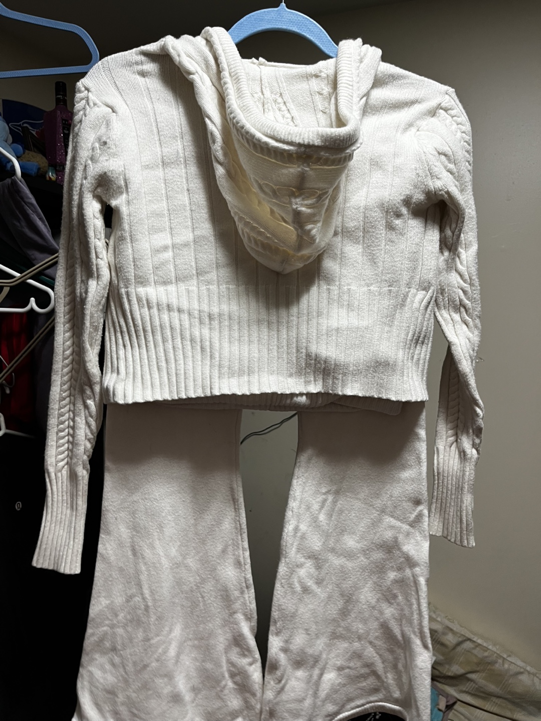 Knit Hoodie and Pants Set - photo 3