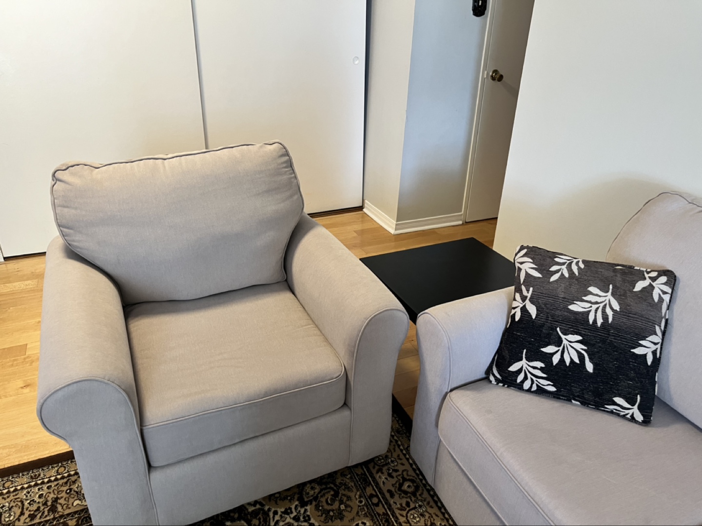 Beige Sofa Set - 3 Piece - photo 4