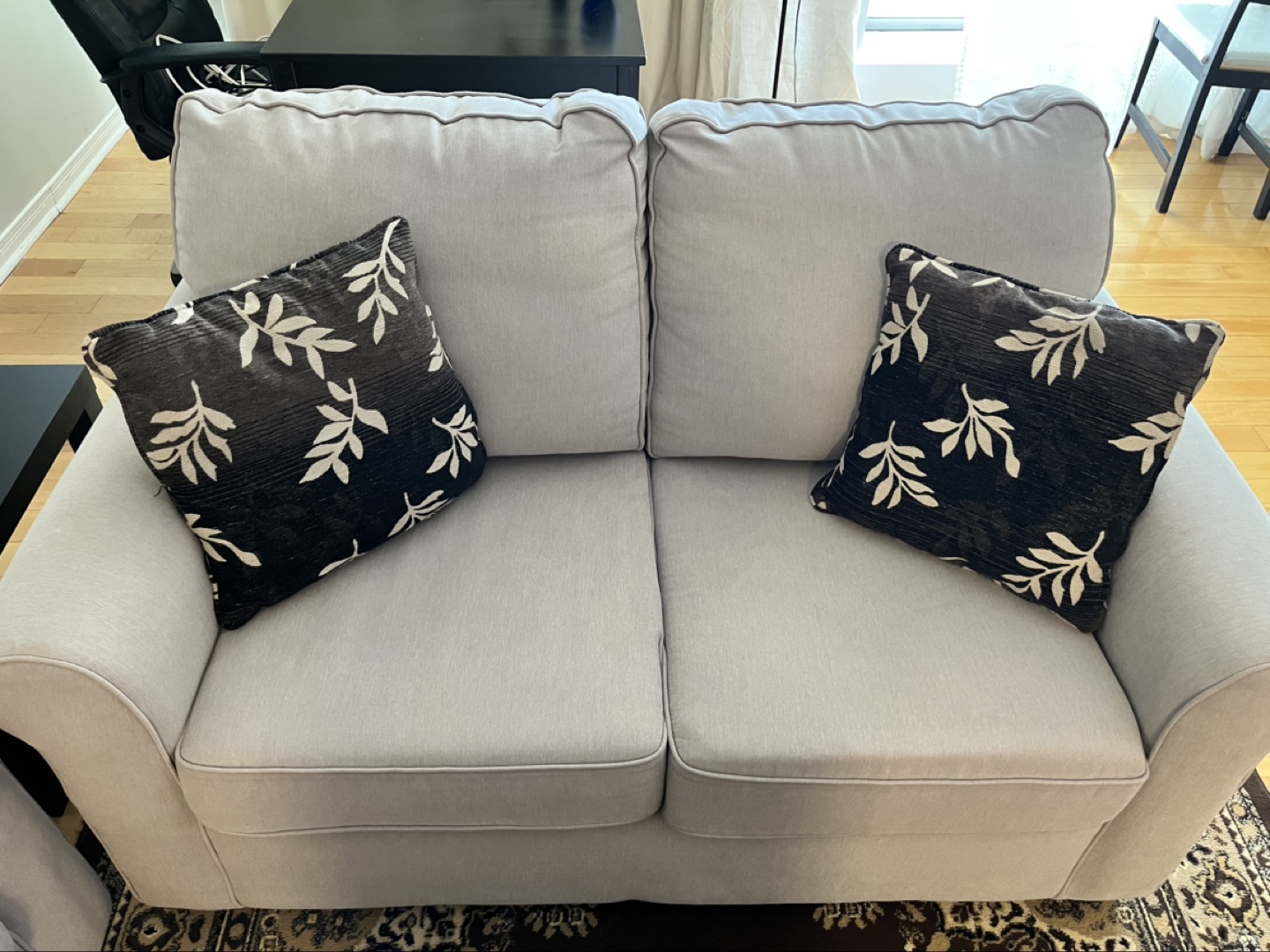 Beige Sofa Set - 3 Piece - photo 3