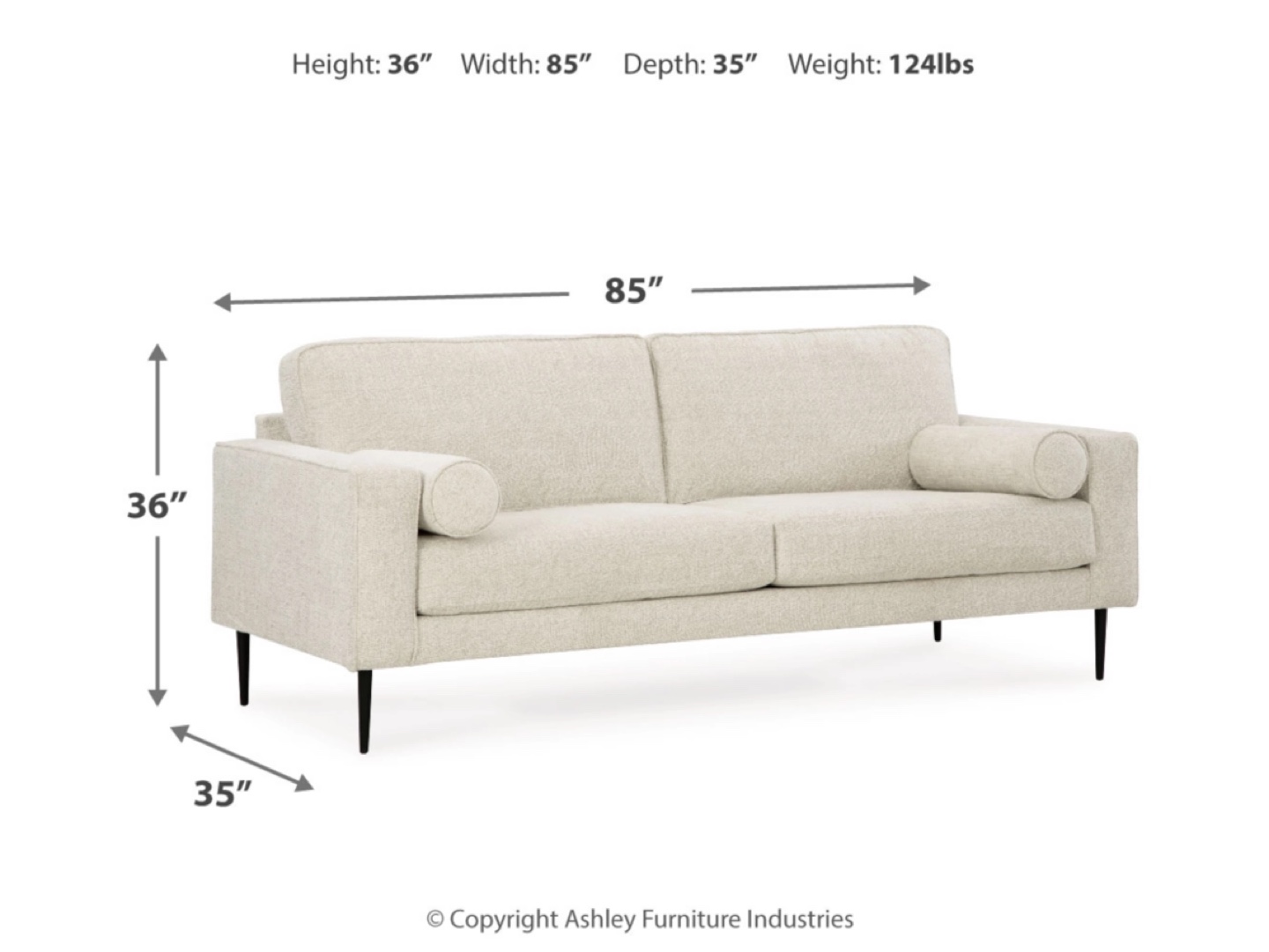 Ashley Furniture Hazela Sofa - photo 3