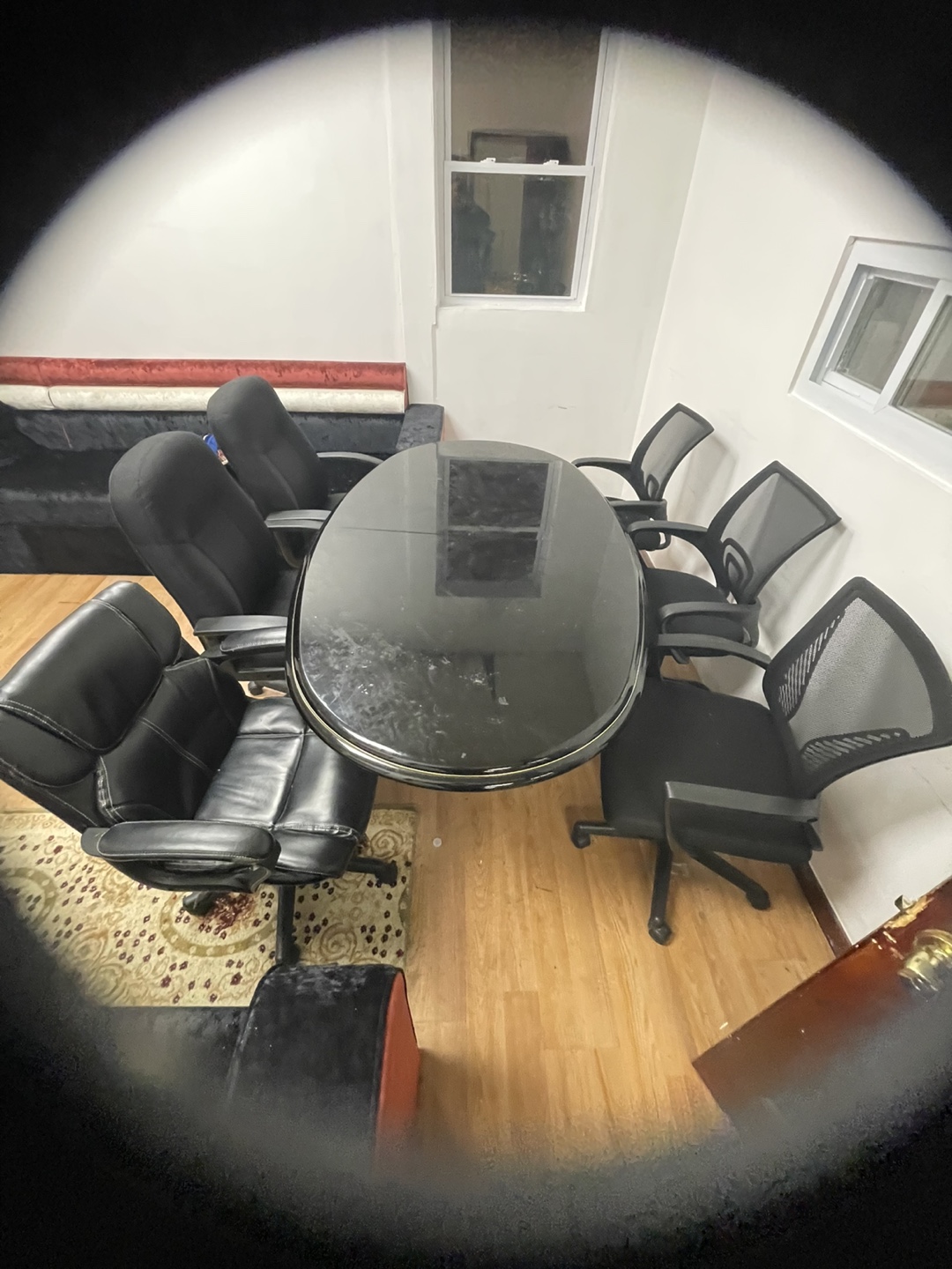 Conference Table with Six Chairs - photo 2