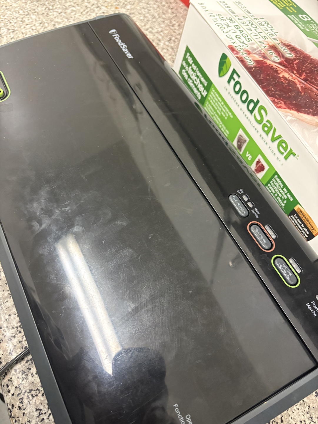 FoodSaver Vacuum Sealer with Bags and Rolls