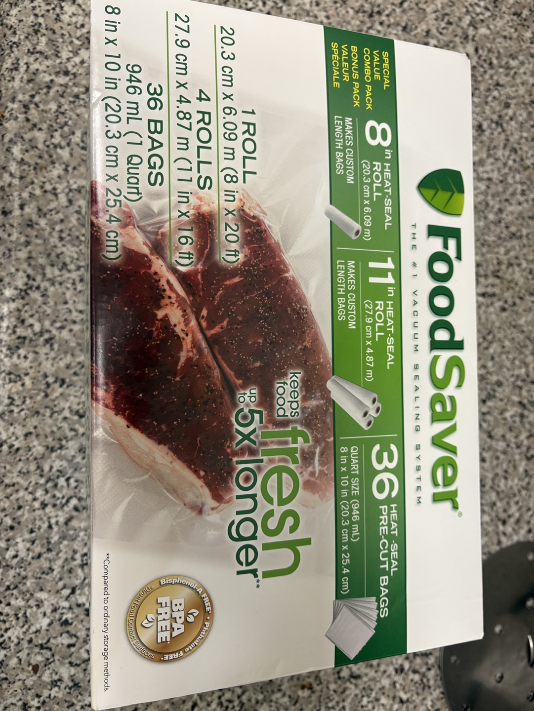 FoodSaver Vacuum Sealer with Bags and Rolls - photo 3