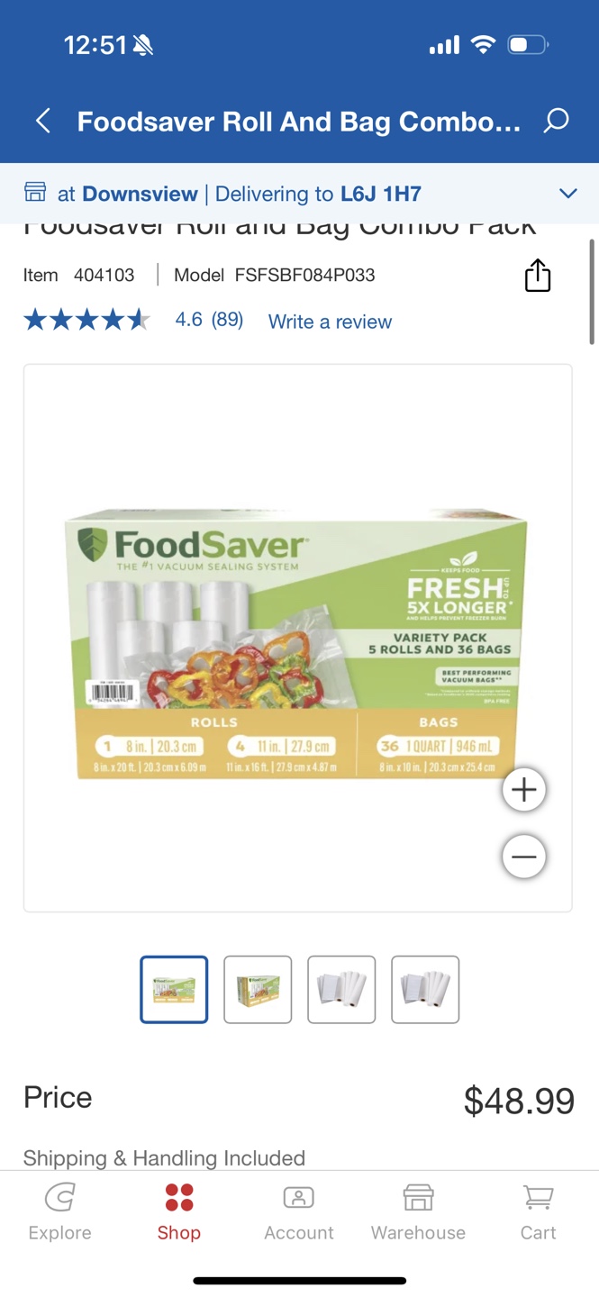 FoodSaver Vacuum Sealer with Bags and Rolls - photo 4