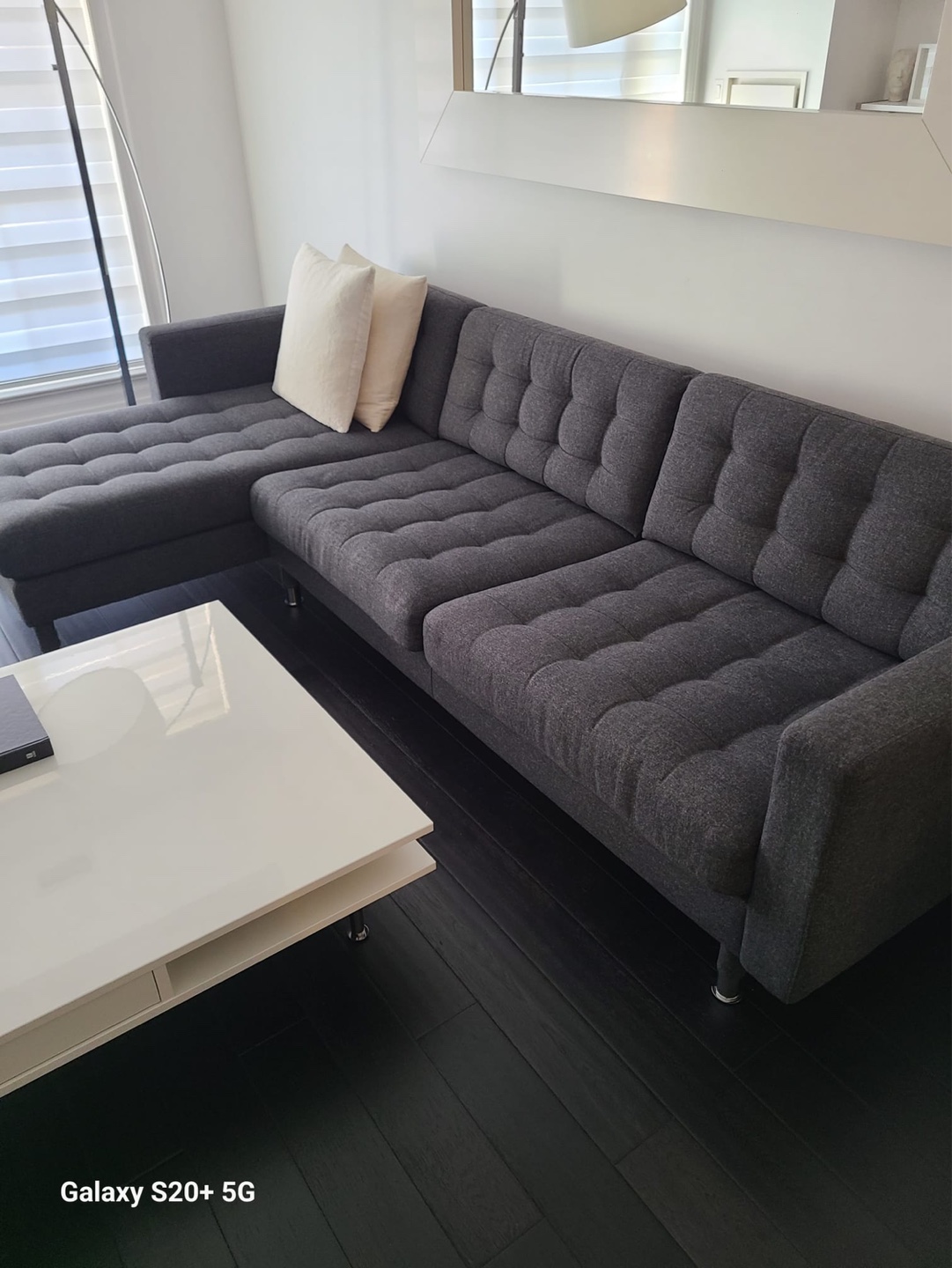 IKEA Kivik Sectional Sofa - Dark Grey