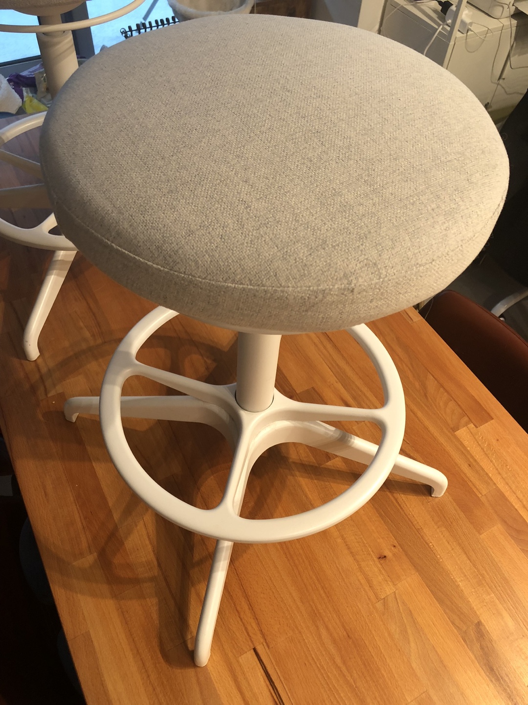 SET OF 2: IKEA LIDKULLEN SIT/STAND STOOLS - photo 2
