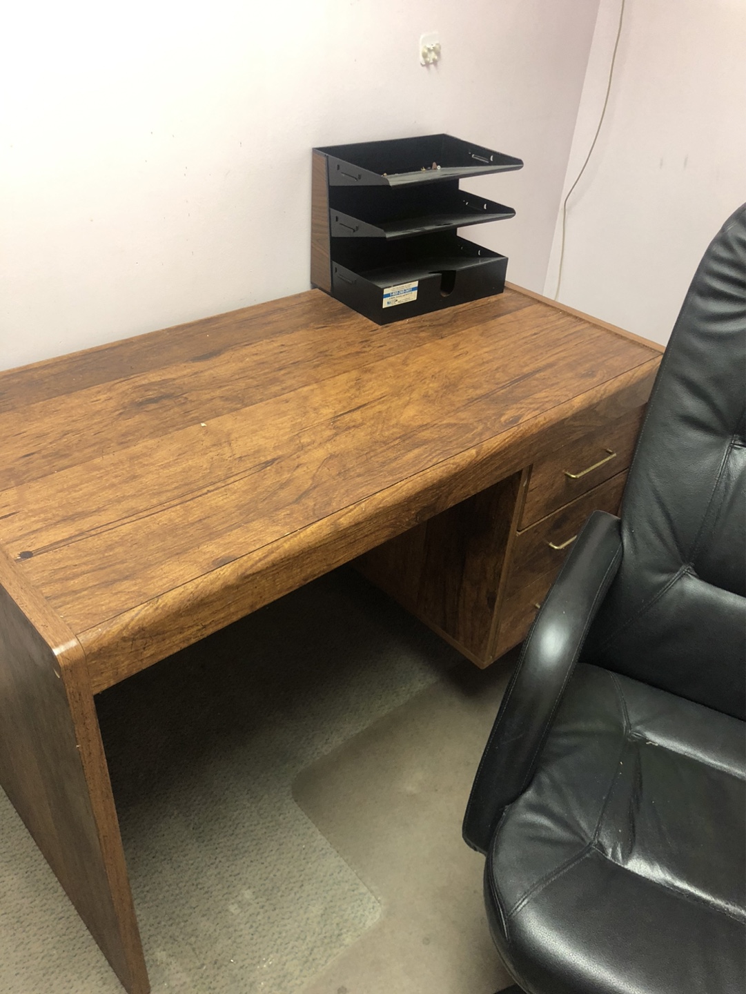 Office Furnitu, Bookcase, Chairs, and Filing Cabinet - photo 2