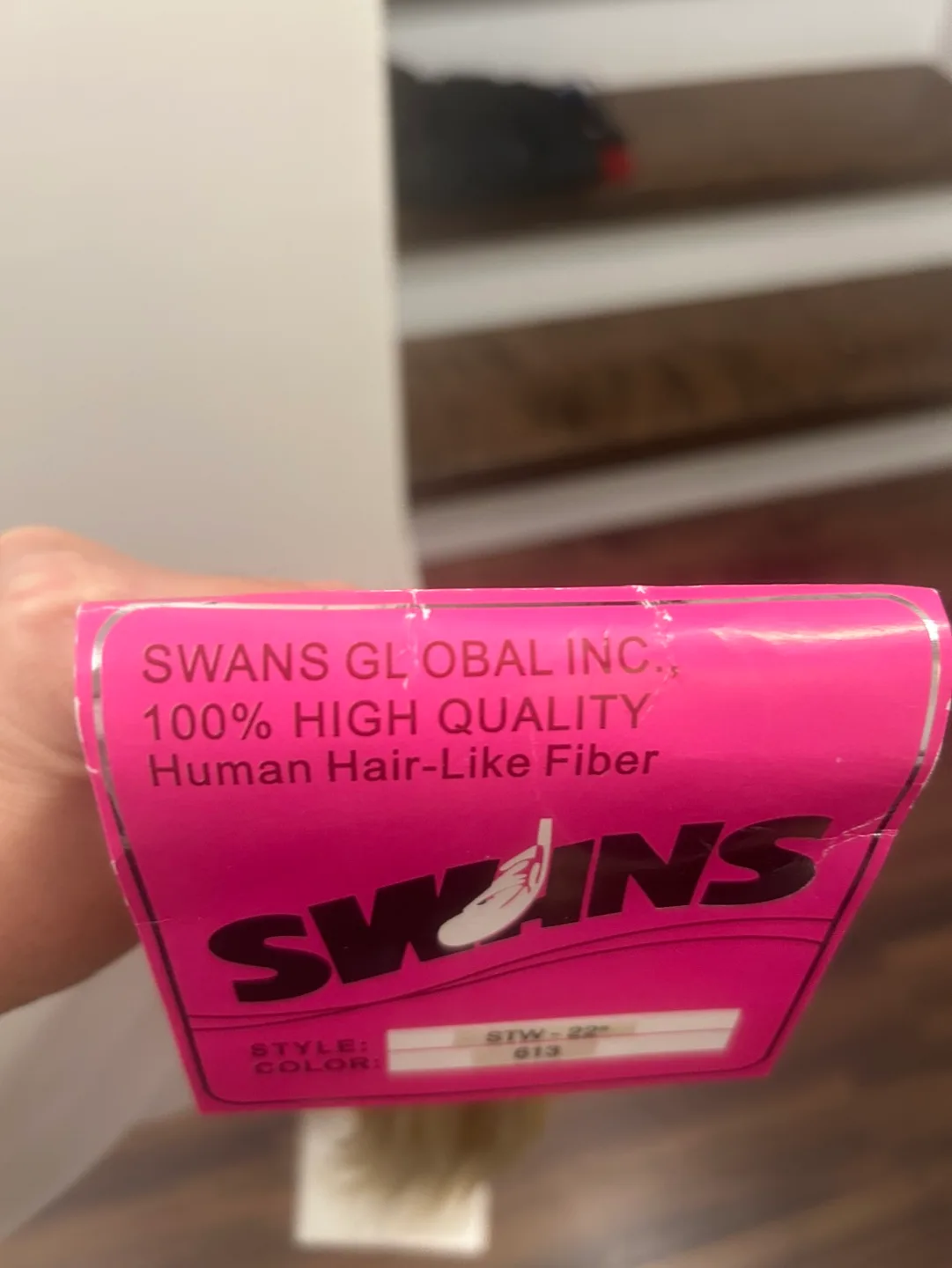 Swans Global 22" Blonde Ponytail Hair Extension image indicator(2)