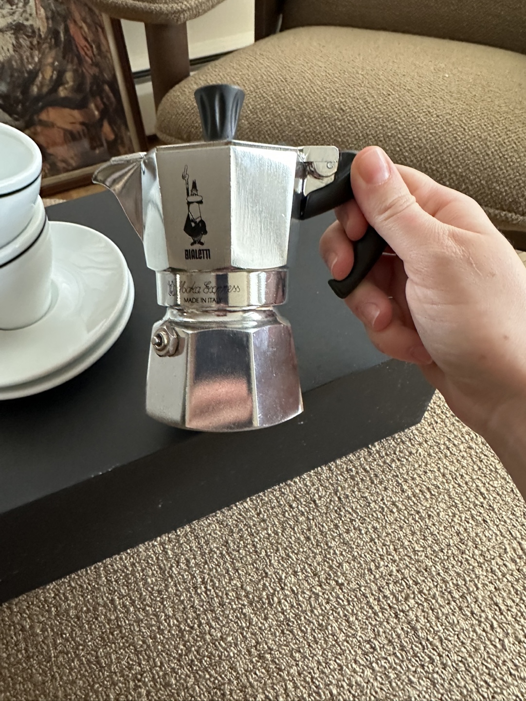 Bialetti Mokka Express Stovetop Espresso Maker - photo 5