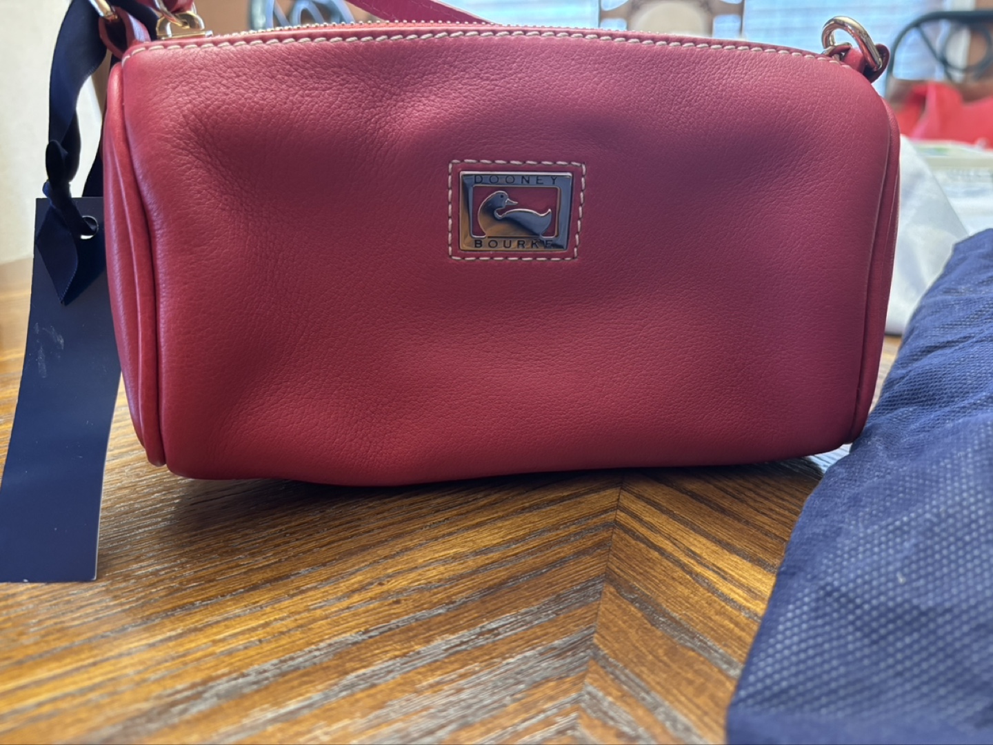 Dooney & Bourke Red Leather Mini Bag - photo 2