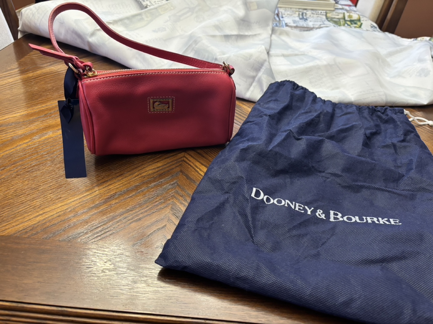 Dooney & Bourke Red Leather Mini Bag