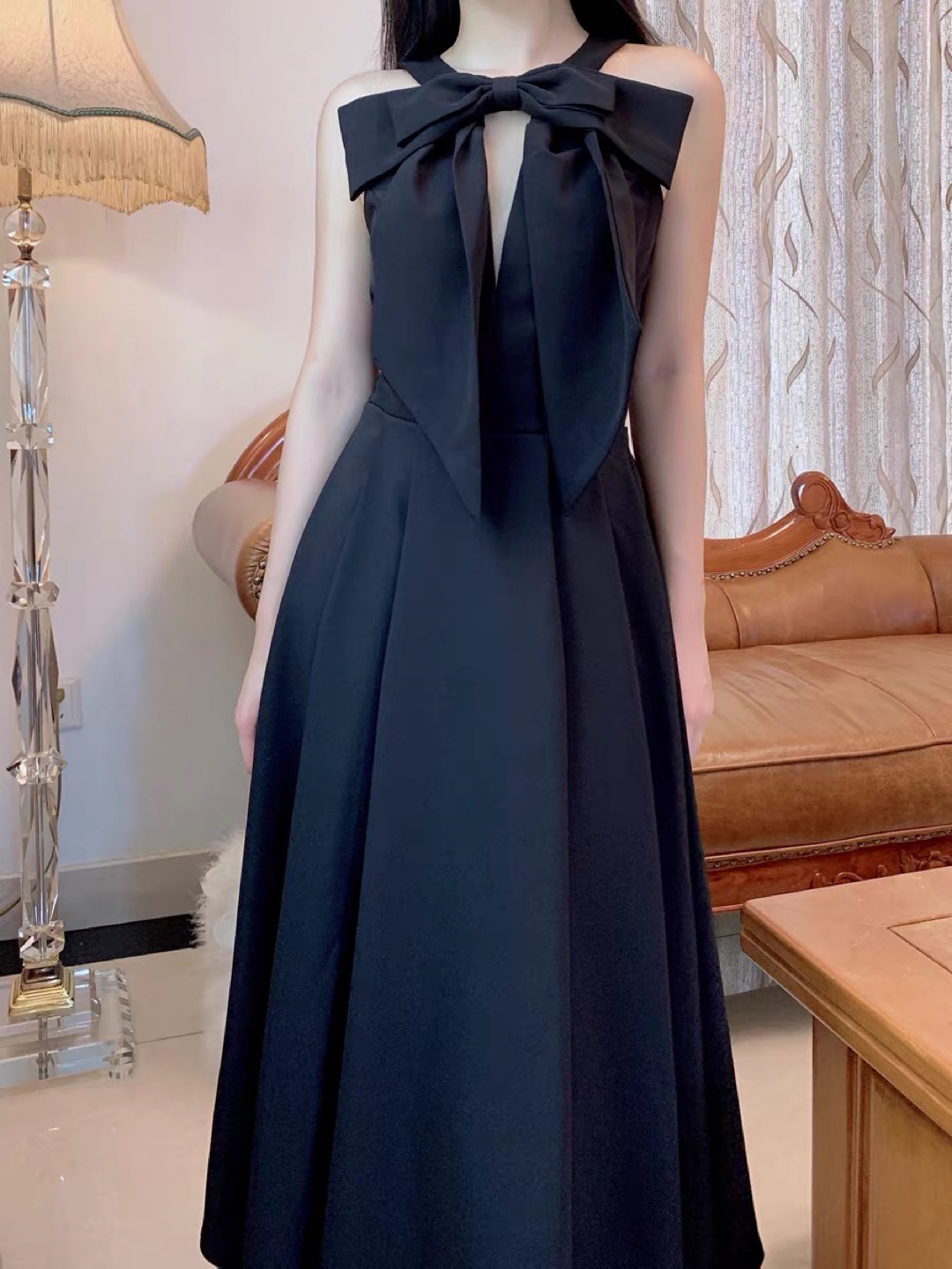 Elegant Black Prom Dress
