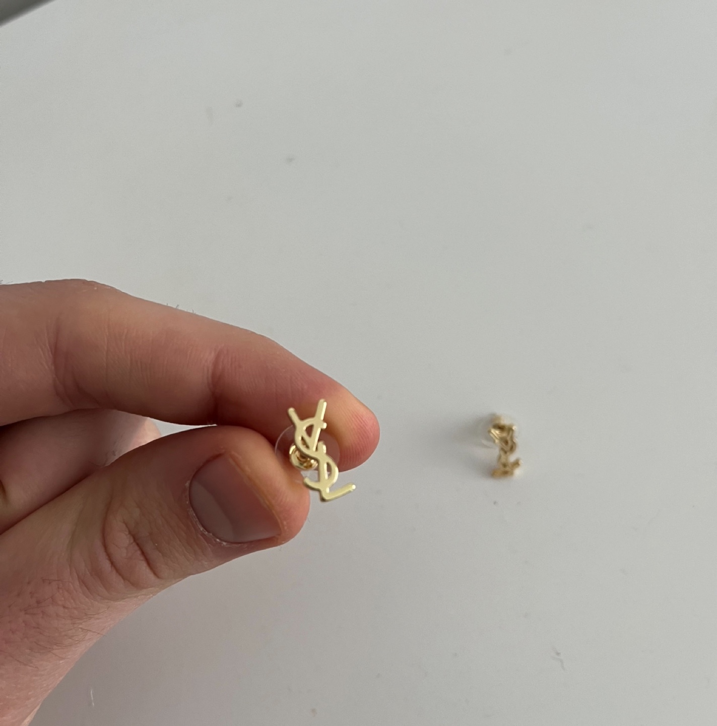 Yves Saint Laurent Gold Earrings