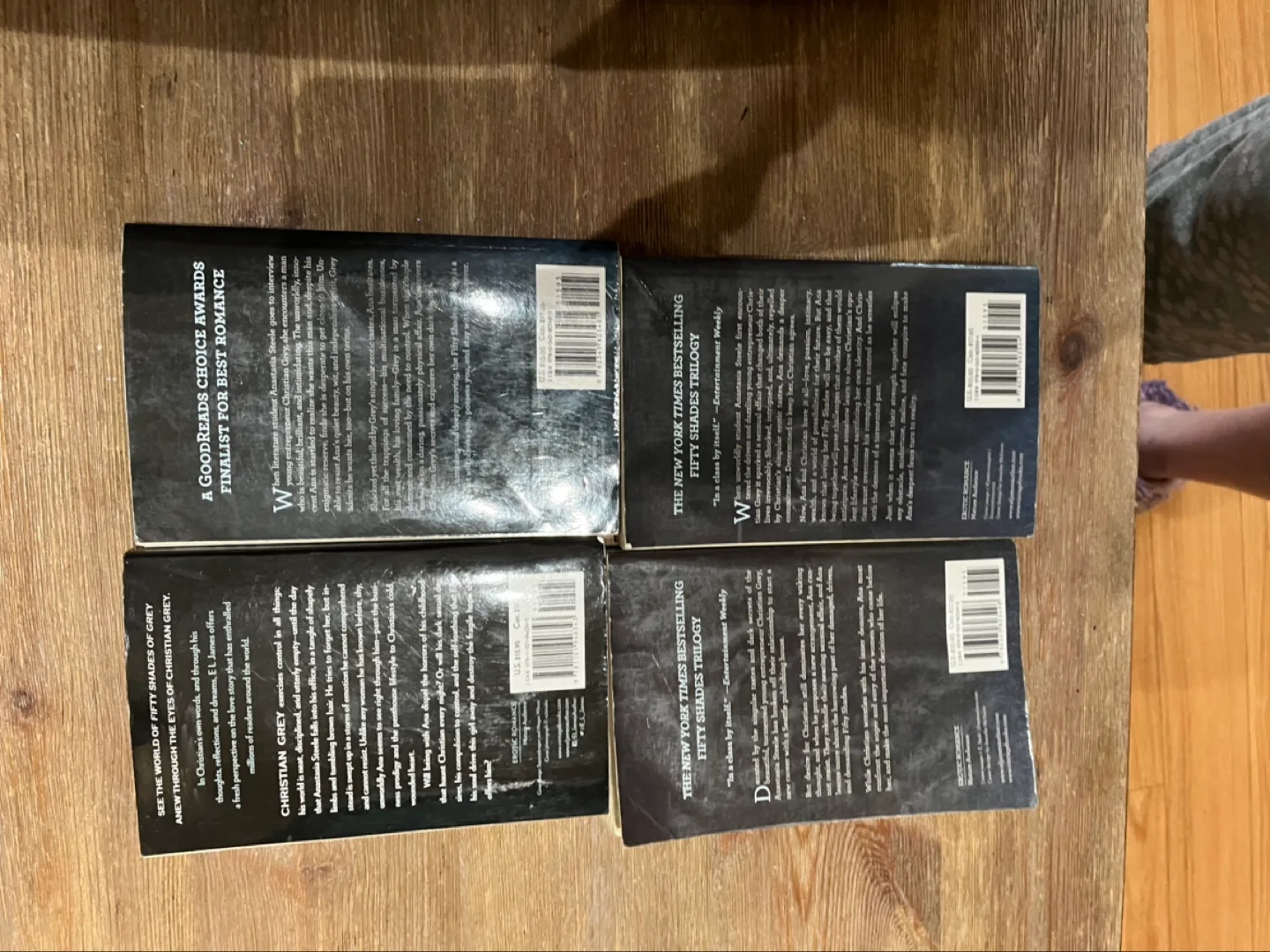 Fifty Shades Trilogy Paperback Books image indicator(3)
