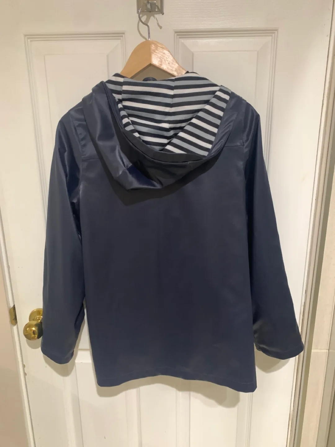 F.O.G. by London Fog Boys' Size 16 Navy Blue Rain Jacket image indicator(3)