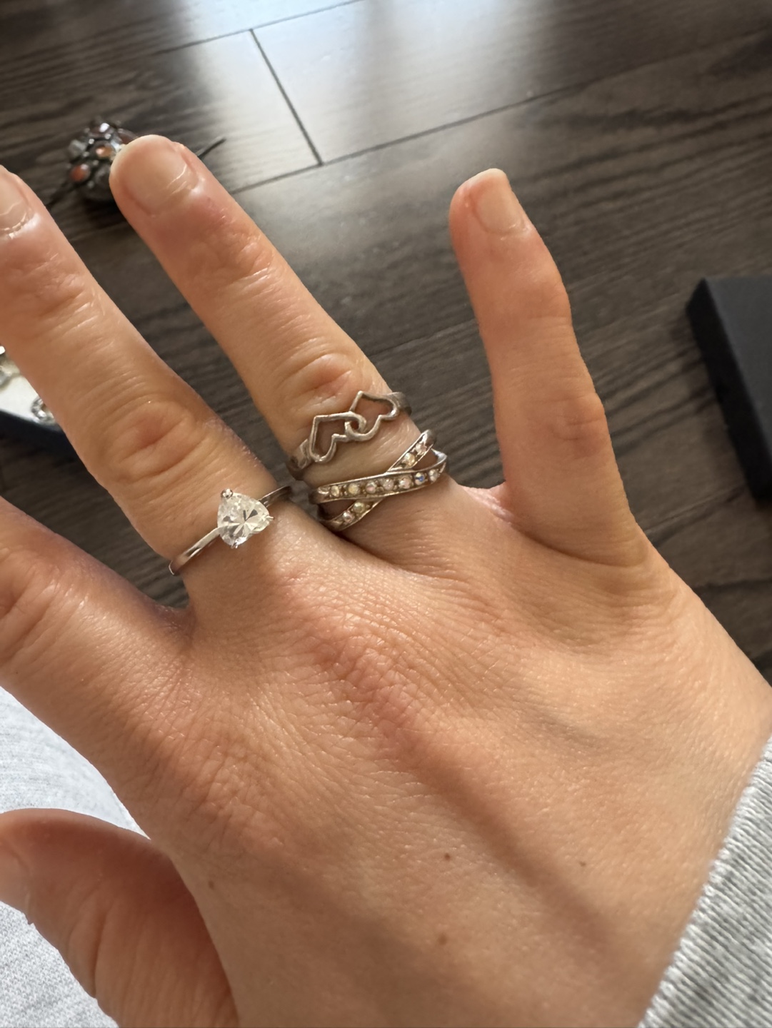 Jewelry bundle 51 pieces - rings, bracelets, necklaces - photo 4