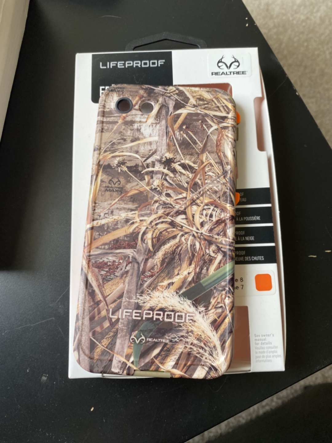LifeProof FRE Live Case for iPhone 7/8 -Realtree Camo & Orange - photo 2