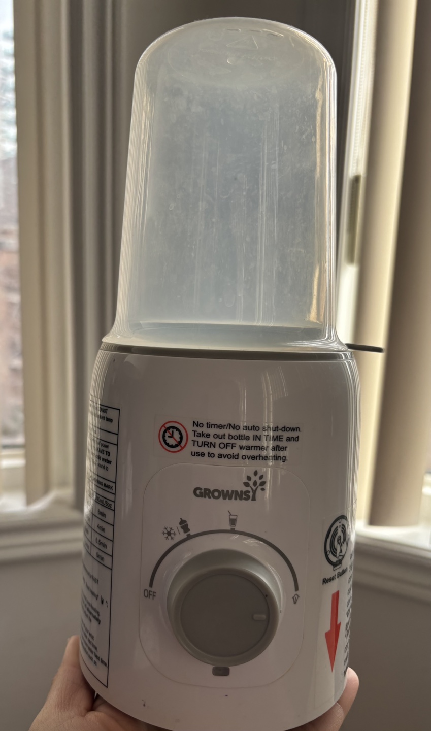 Grownsy Baby Bottle Warmer
