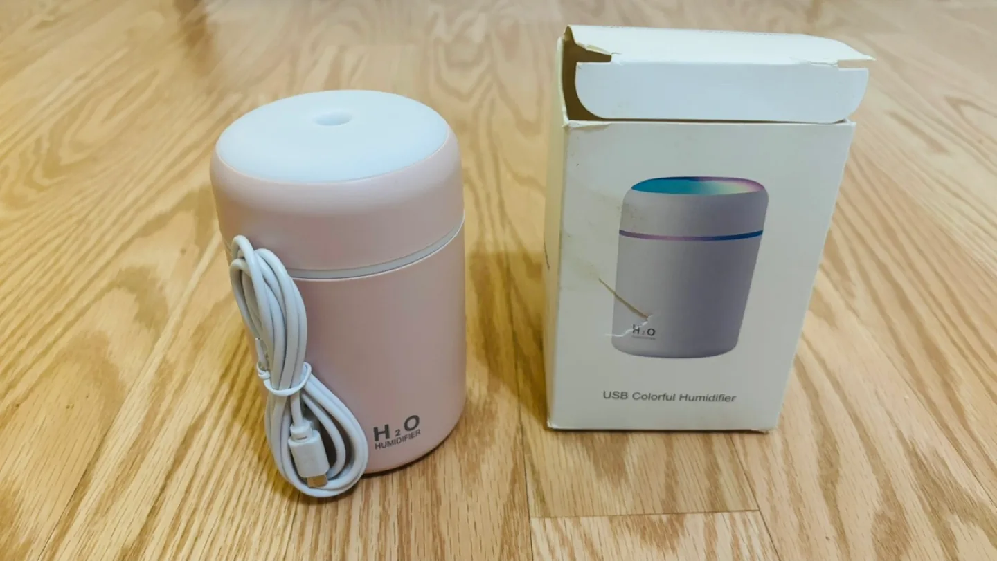 H₂O Humidifier - USB Colorful Ultrasonic Humidifier thumbnail