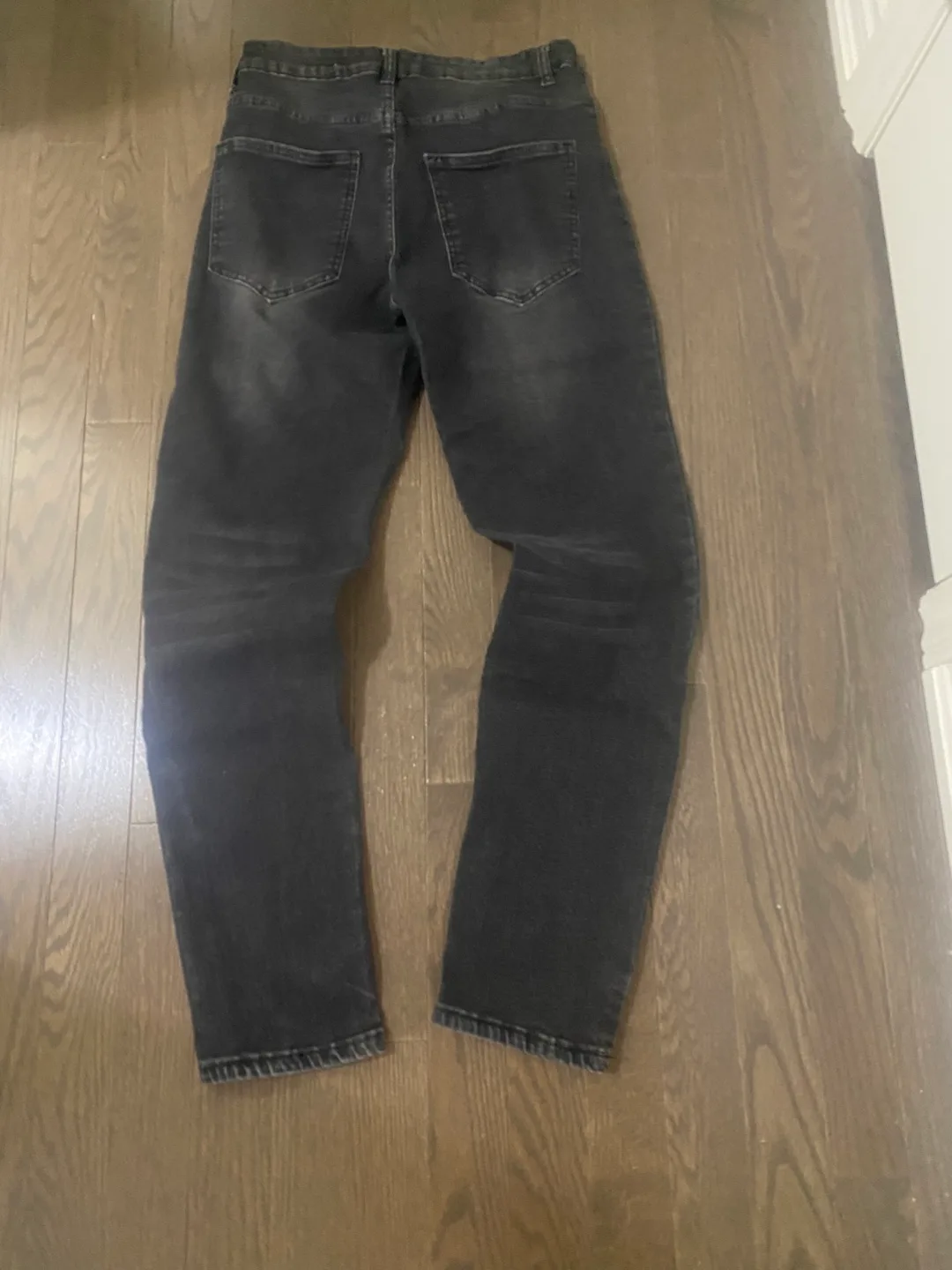 Black Distressed Skinny Jeans image indicator(2)