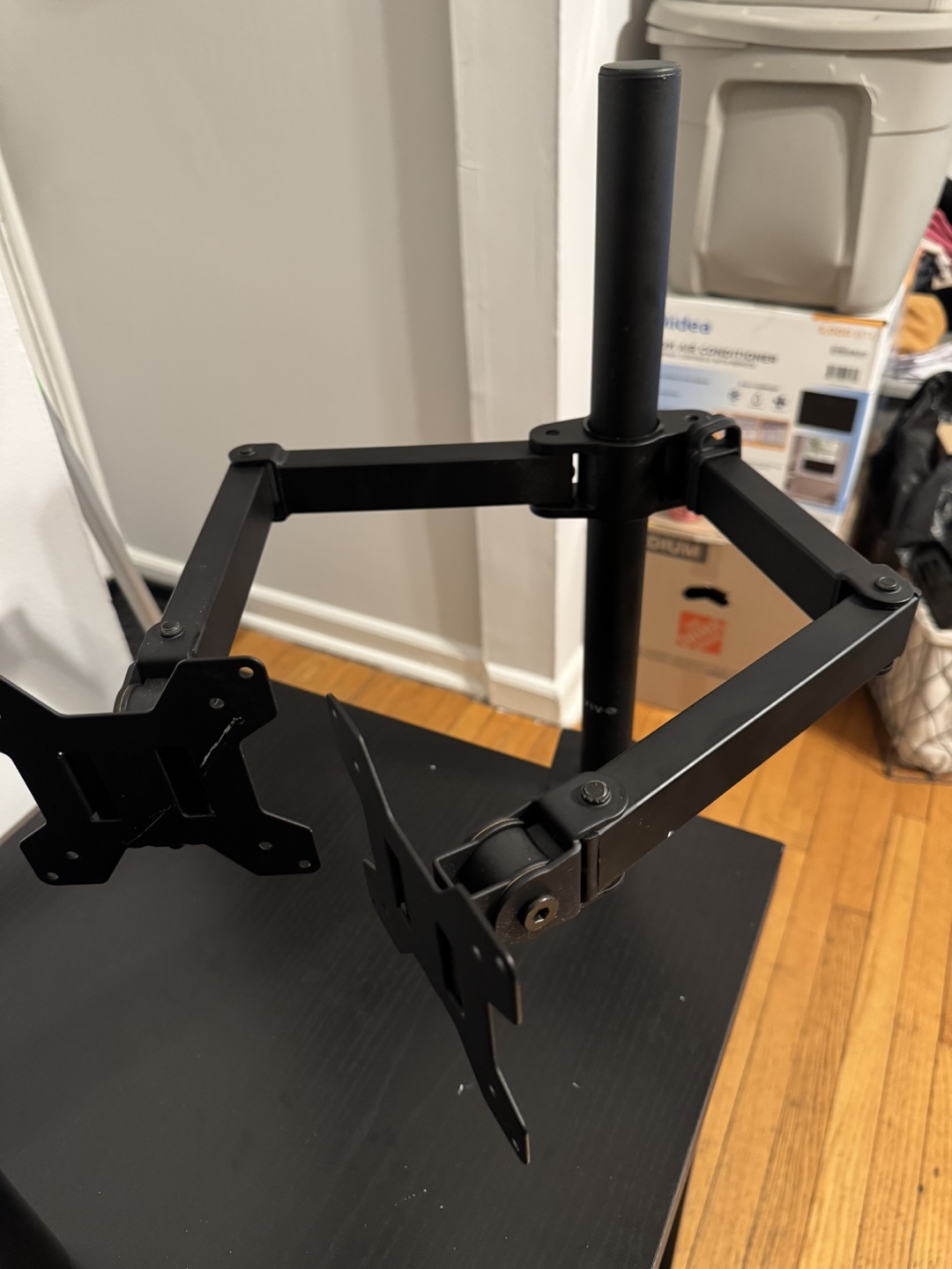 VIVO Dual Monitor Desk Mount Stand, Heavy Duty, Black