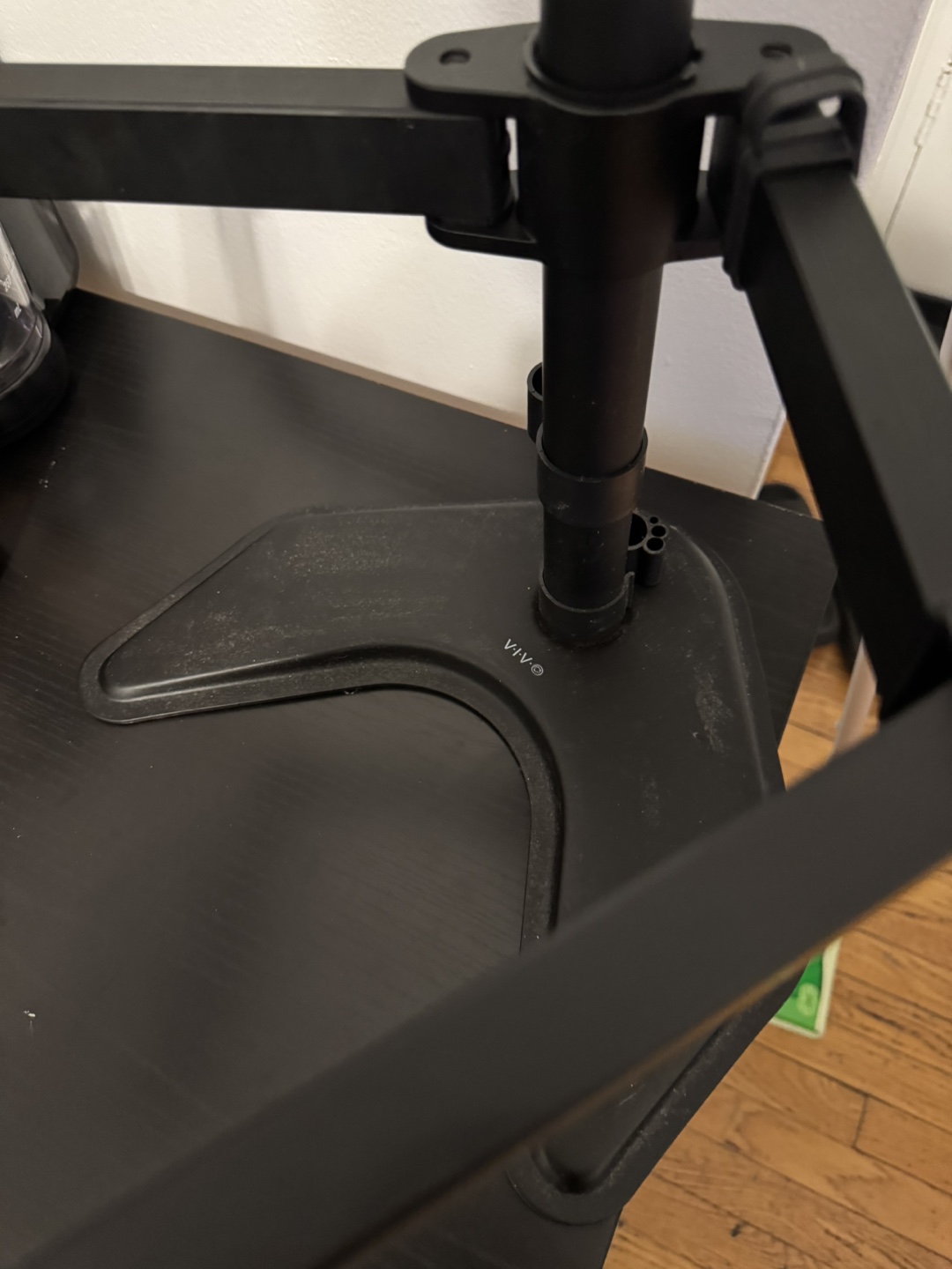 VIVO Dual Monitor Desk Mount Stand, Heavy Duty, Black - photo 4