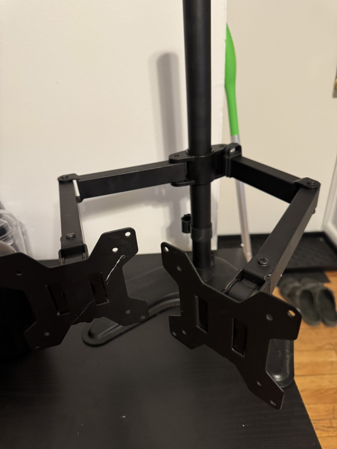 VIVO Dual Monitor Desk Mount Stand, Heavy Duty, Black - photo 3