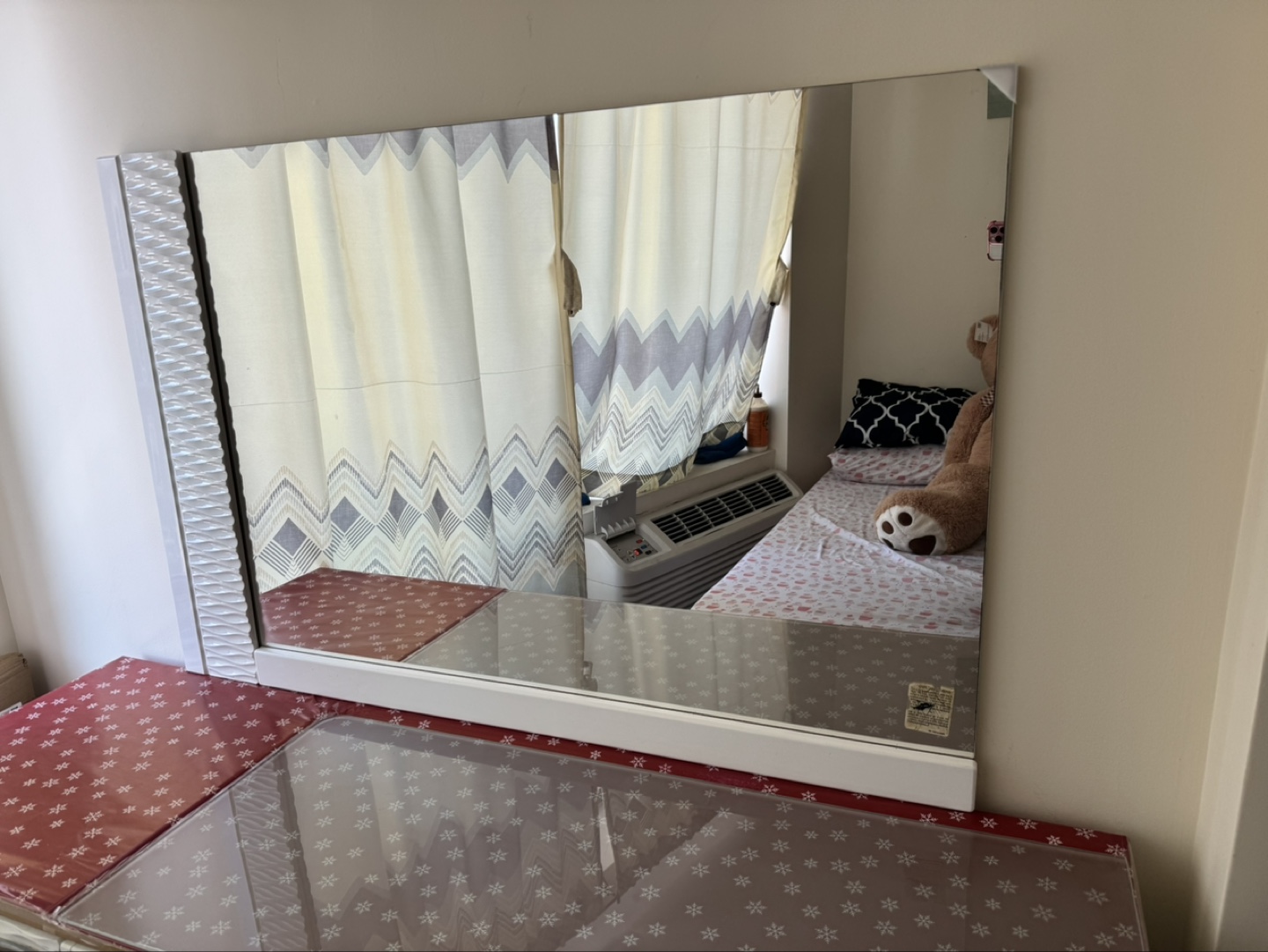 White Vanity Set with Mirror - photo 5