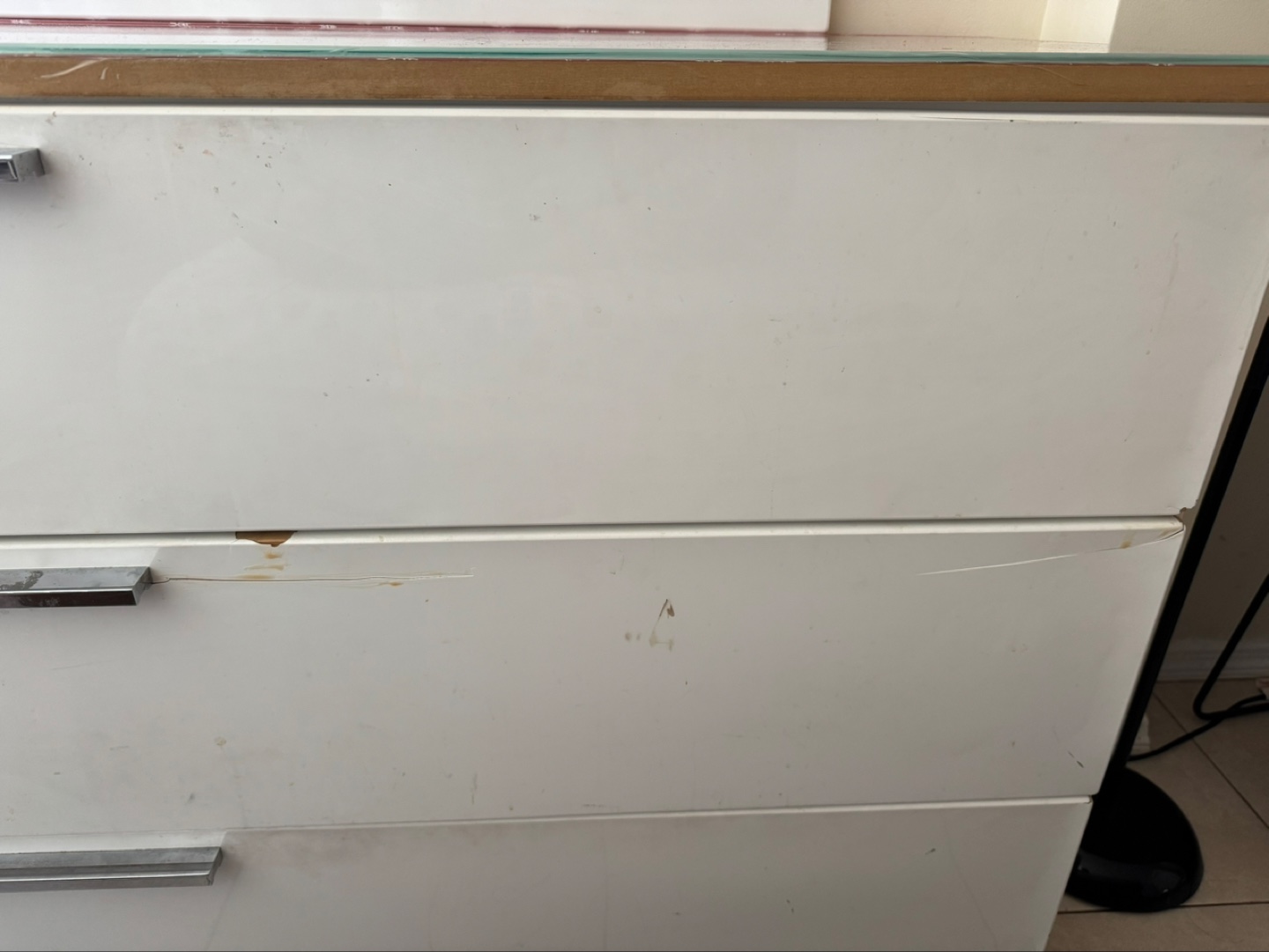 White Vanity Set with Mirror - photo 3