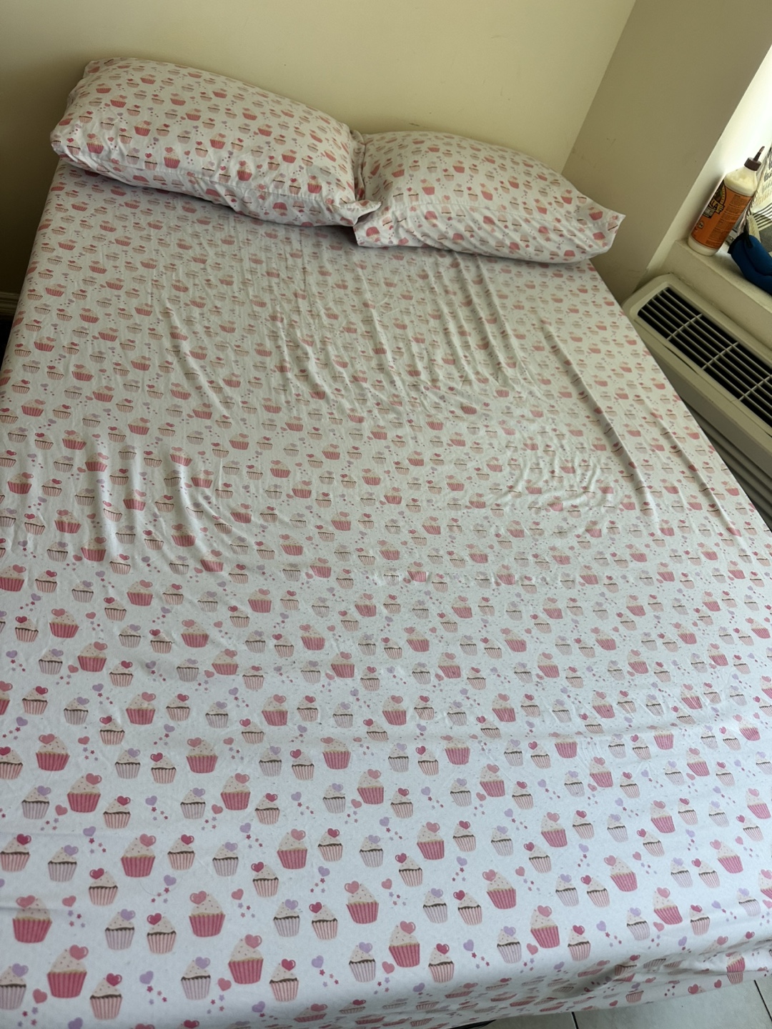 Full Size Metal Platform Bed Frame with mattress🥕💚
