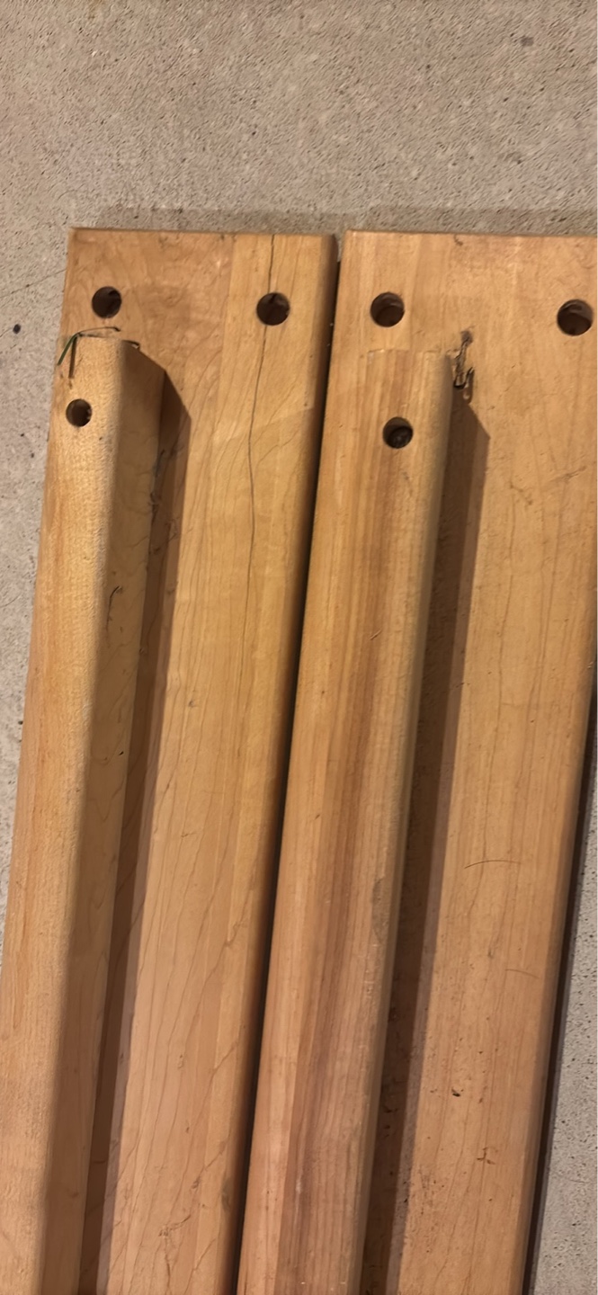 Wooden maple  single bed - photo 3