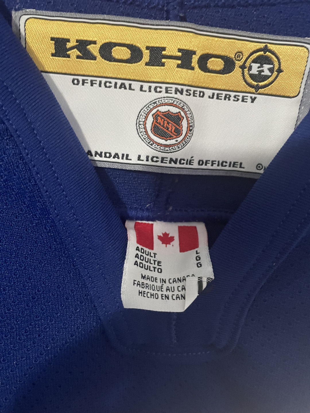 Koho Toronto Maple Leafs Hockey Jersey - Adult Large - photo 3