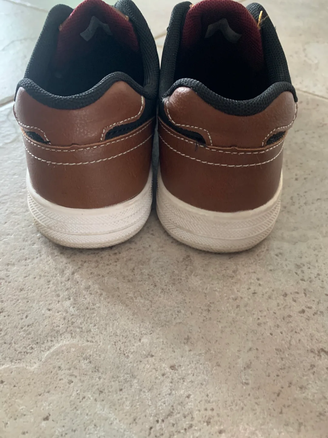 Boys' Bass Black Sneakers, Size 1 image indicator(5)