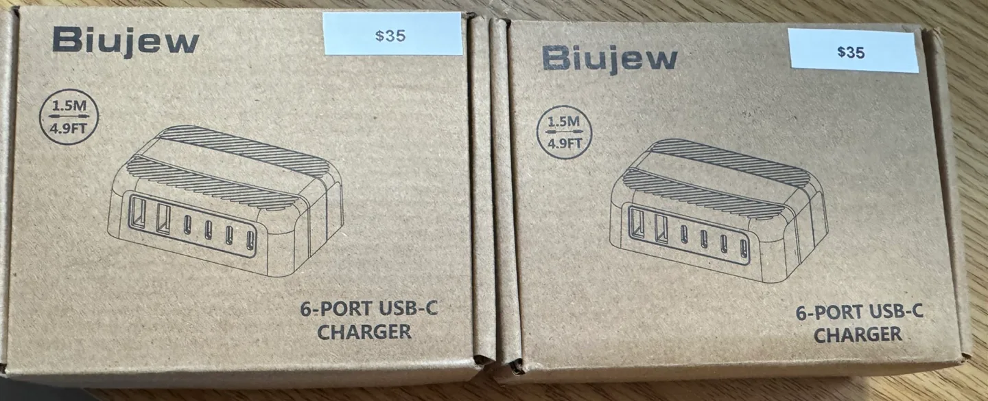 120W 4-Port GaN USB Charger - Mint Green image indicator(3)