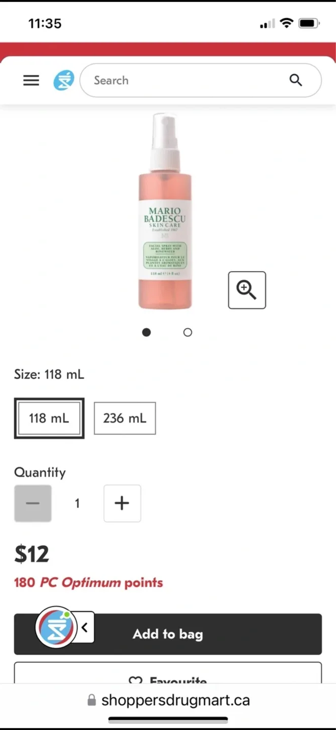 MARIO BADESCU Facial Spray ($4.00 each) Retails $12.00 Each image indicator(5)