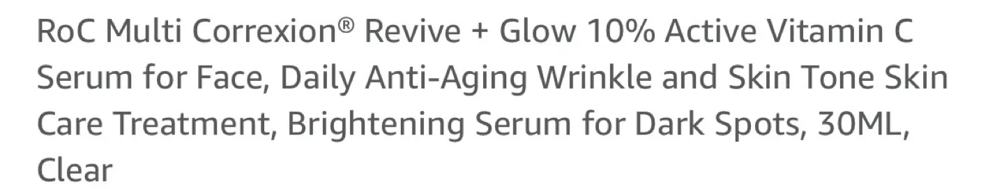 RoC Multi Correxion Revive + Glow Daily Serum 30ml image indicator(3)