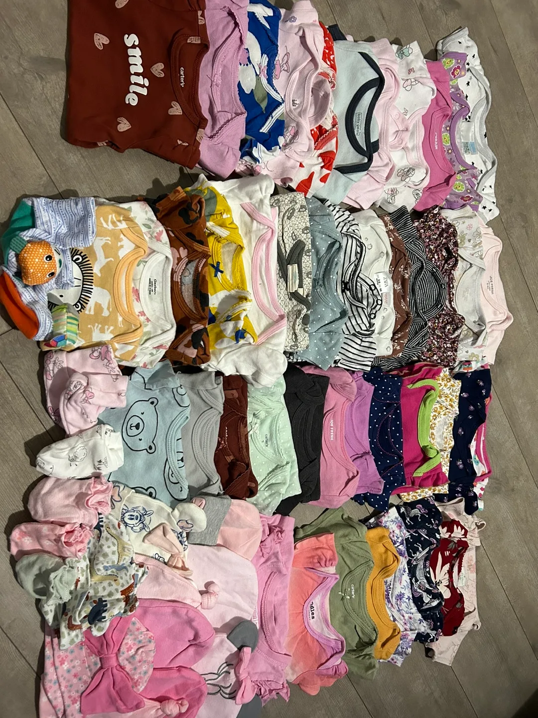 Baby Girl Clothes Bundle - Newborn to 6 Months image indicator(5)