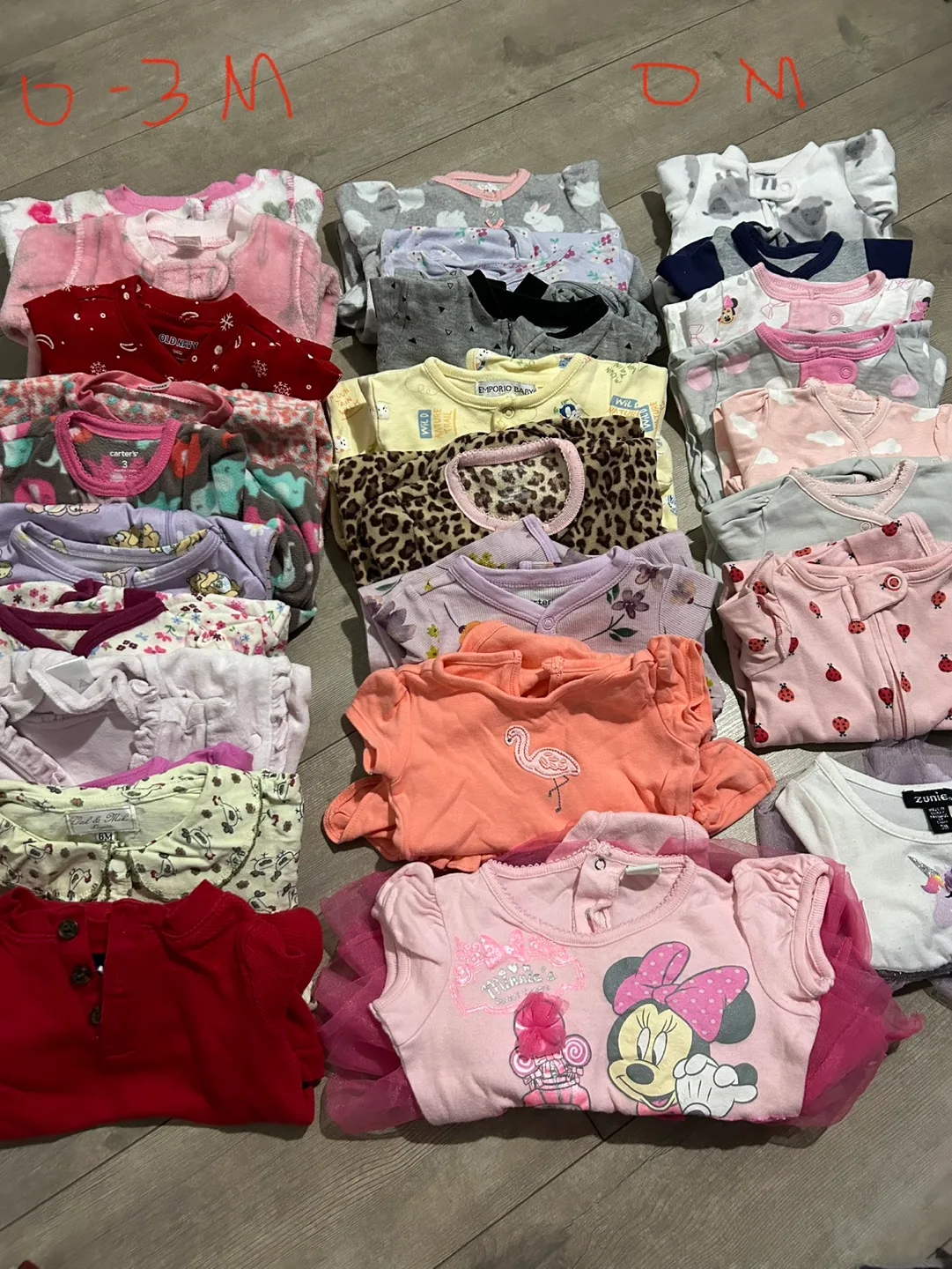 Baby Girl Clothes Bundle - Newborn to 6 Months image indicator(7)
