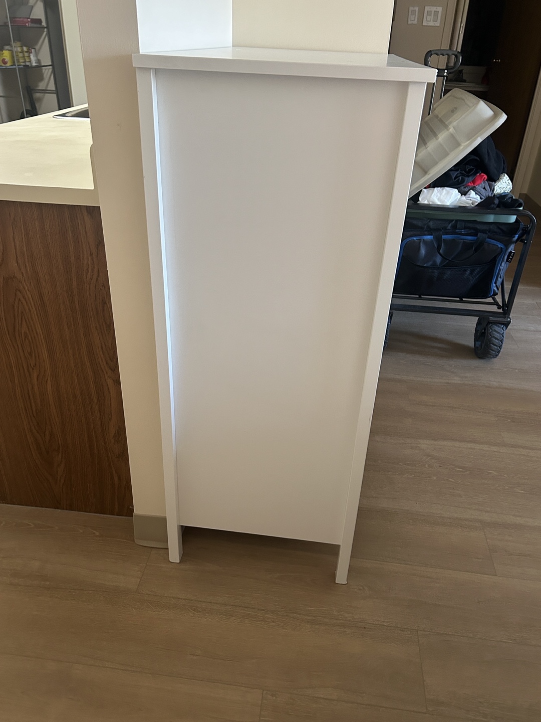 White 5-Drawer Chest of Drawers - photo 3