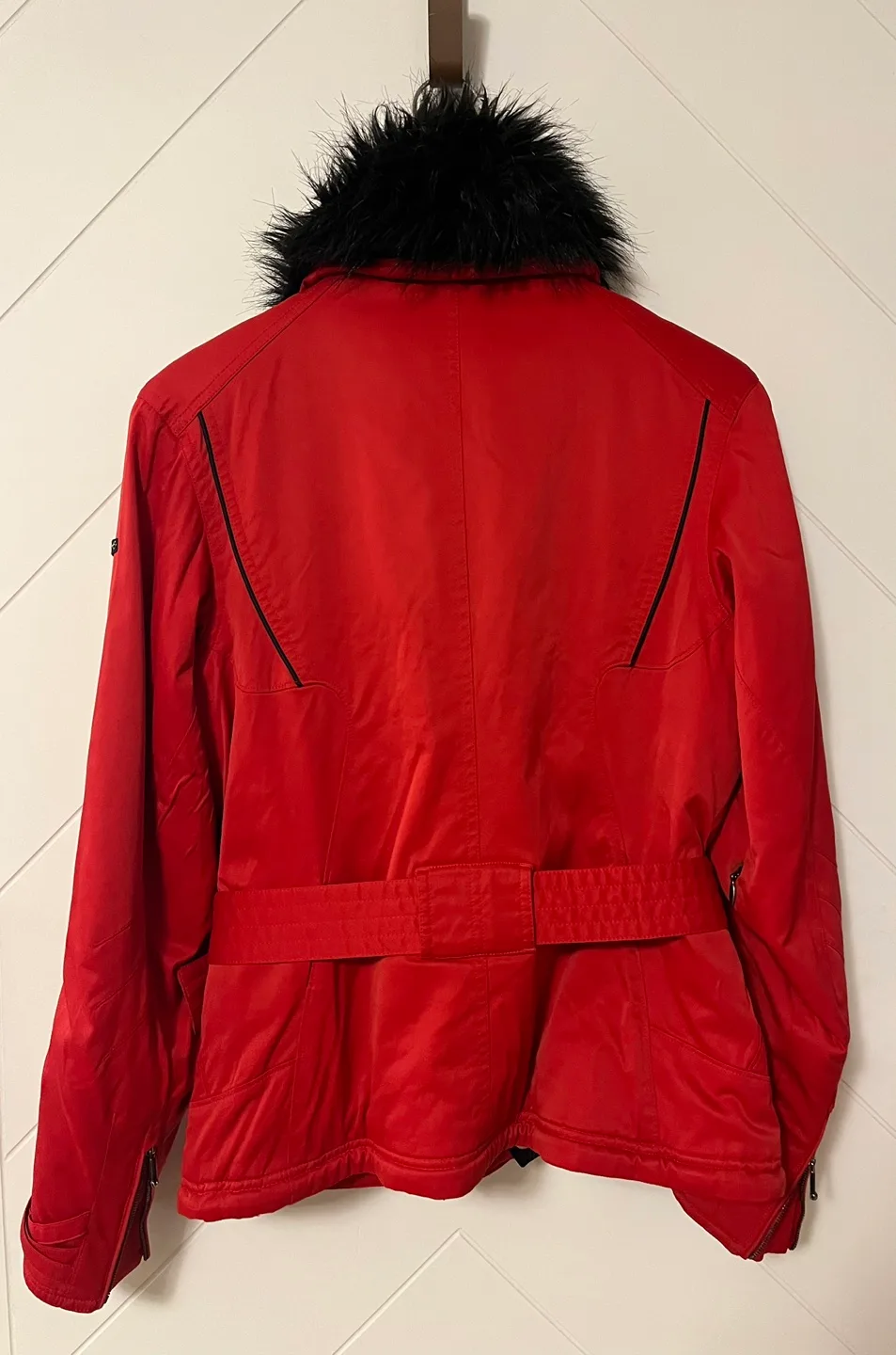 Spyder Ski Jacket with Faux Fur Trim Size M image indicator(6)