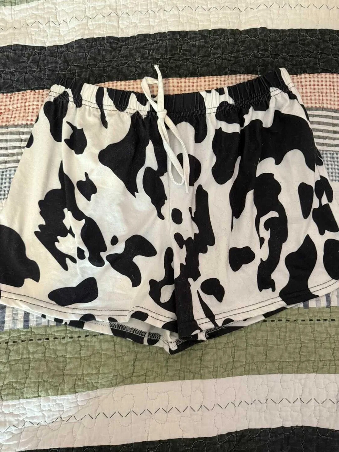 Cow Print Shorts pj thumbnail