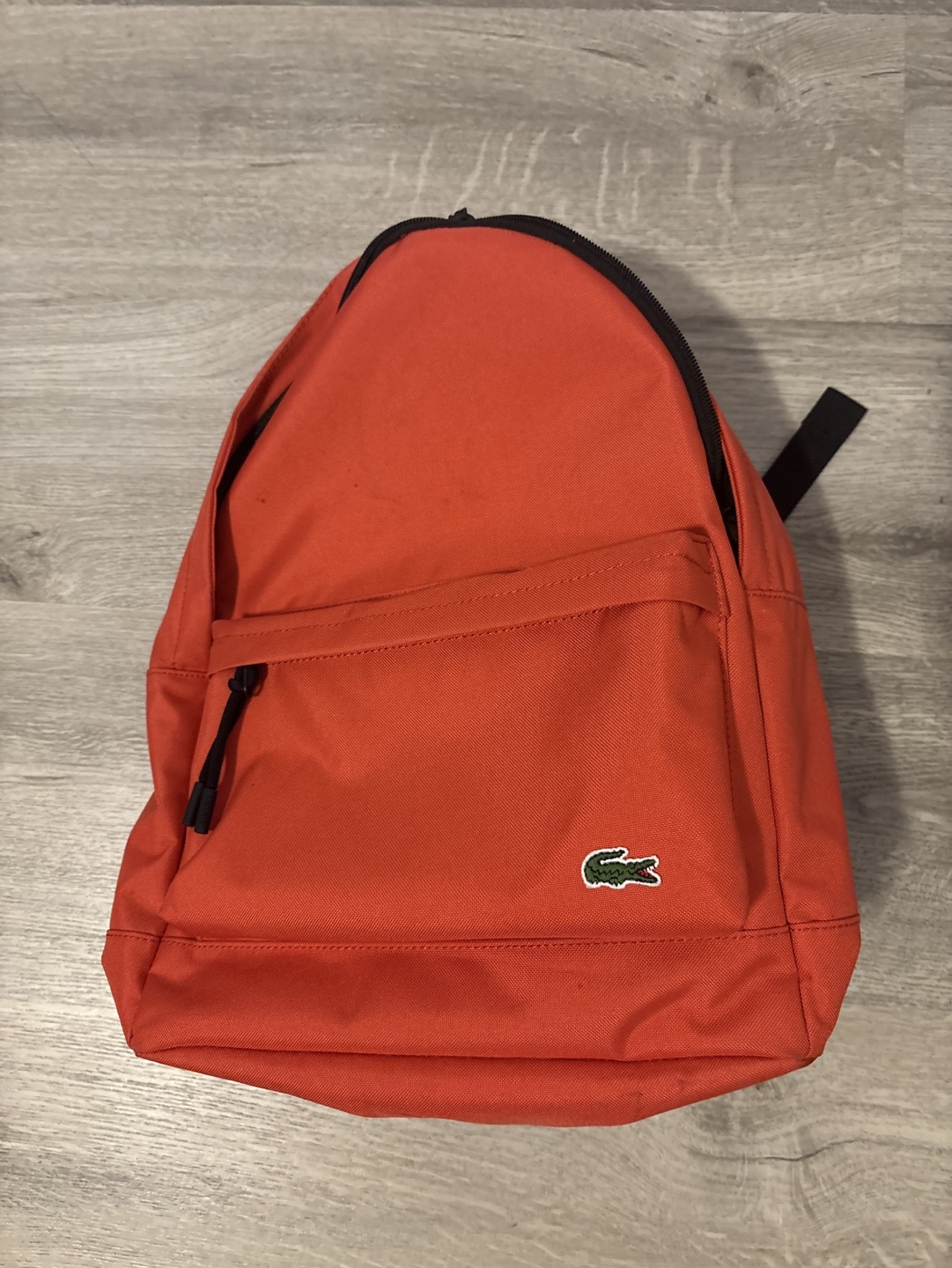 Lacoste Orange Backpack