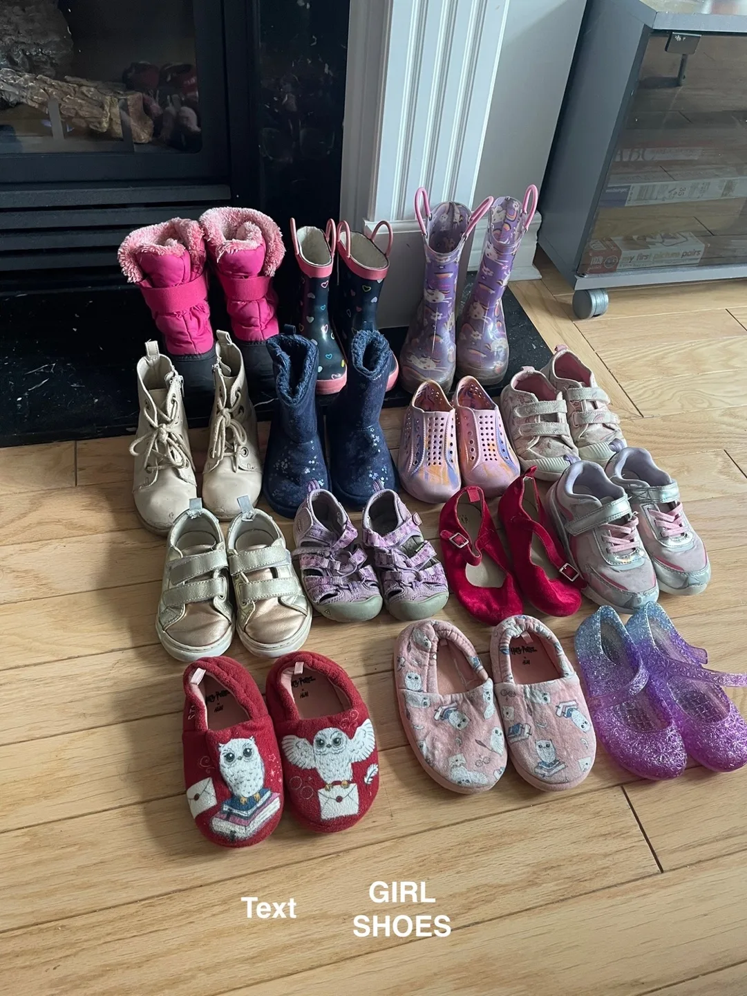12 pairs of Girl Shoes size 7 to 10 thumbnail