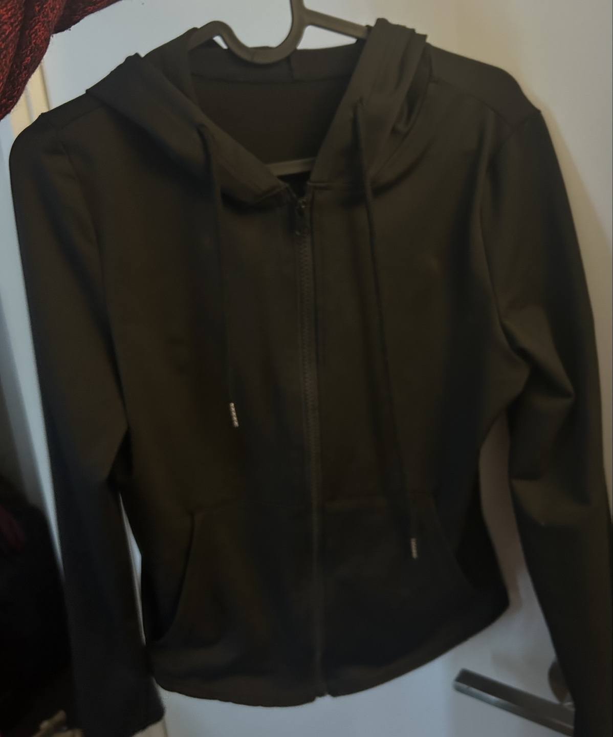 Black Zip-Up Hoodie - photo 2